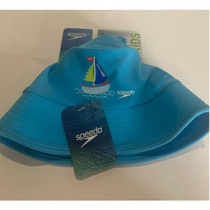 Speedo UV50+ Sun Protection Bucket Hat Kids Size L/XL Ages 12-24 months Sky Blue